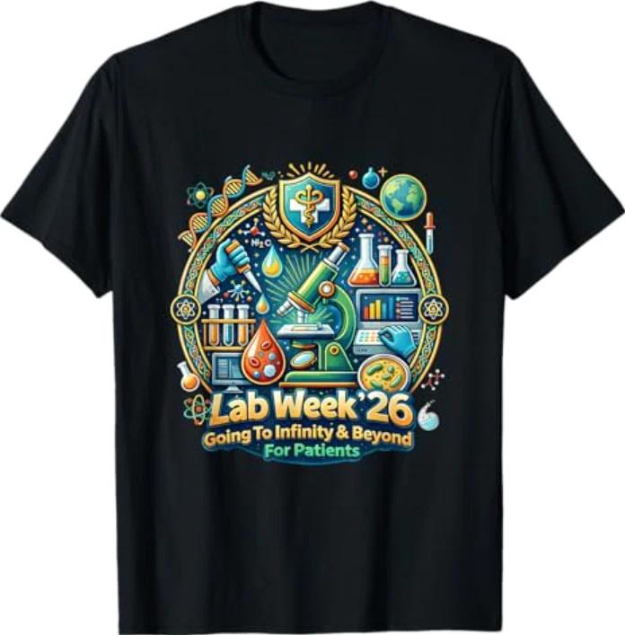 Lab Story Lab Week 2026 Medical Laboratory T-Shirt XL