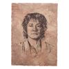 Weta Workshop - The Hobbit - Art Print Impression Portrait of Bilbo Baggins 21 X 28 Cm
