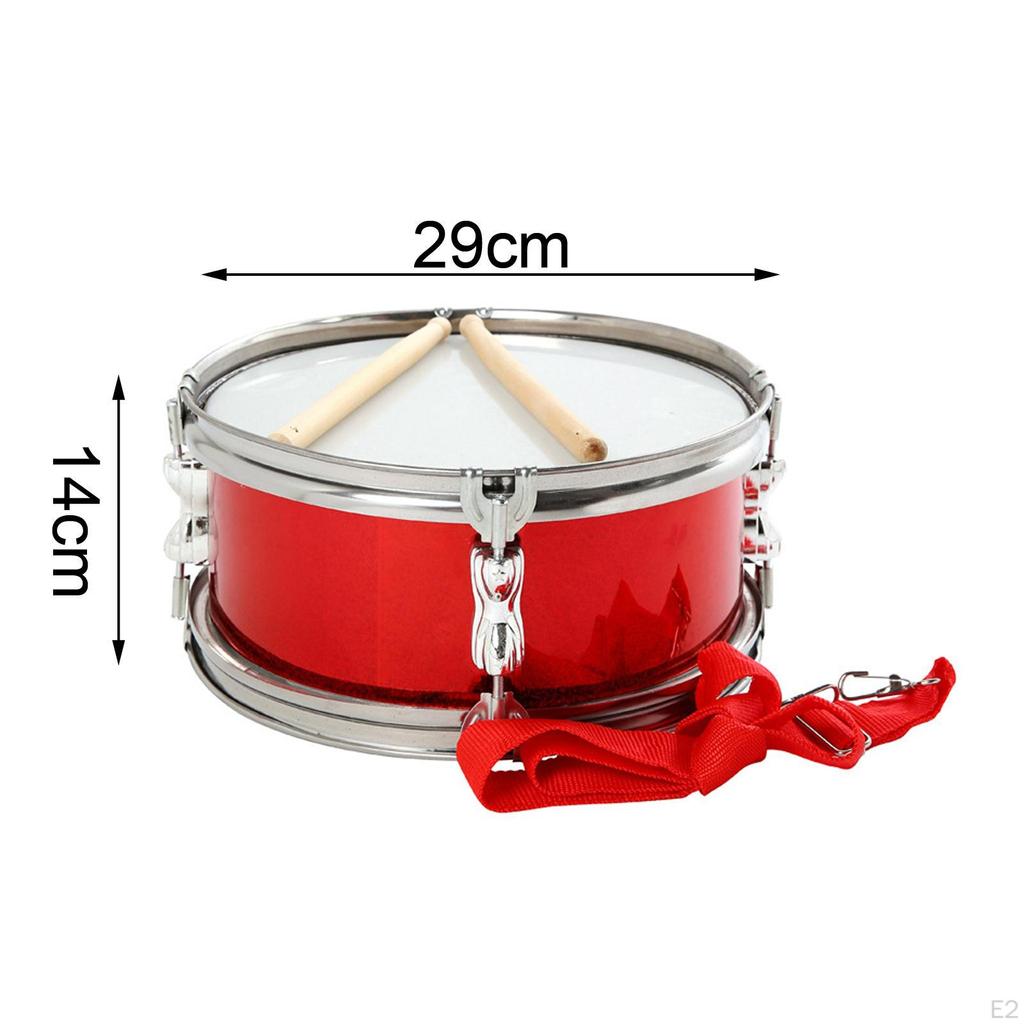 11" Snare Drum Music Drums, Musical Instruments Percussion Instrument for Beginners,