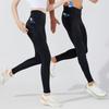 New Quick Drying Running Tight Back Zipper Waterproof Pocket Fitness Pants Outdoor Track And Field Training Pants
