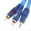 5ft 3.5mm Male to Dual RCA Female Splitter Audio Aux Cable for Speakers