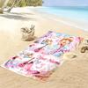 Name Custom Swift Print Beach Towel, Large Soft Quick Dry Towel for Beach Camping Swimming