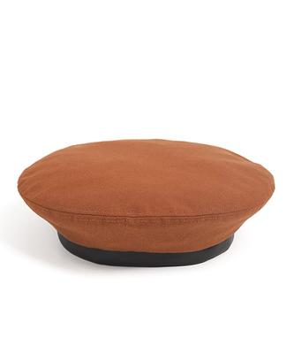 Waildeubeuligseu Bs Oxford Flat Beret (Orange)