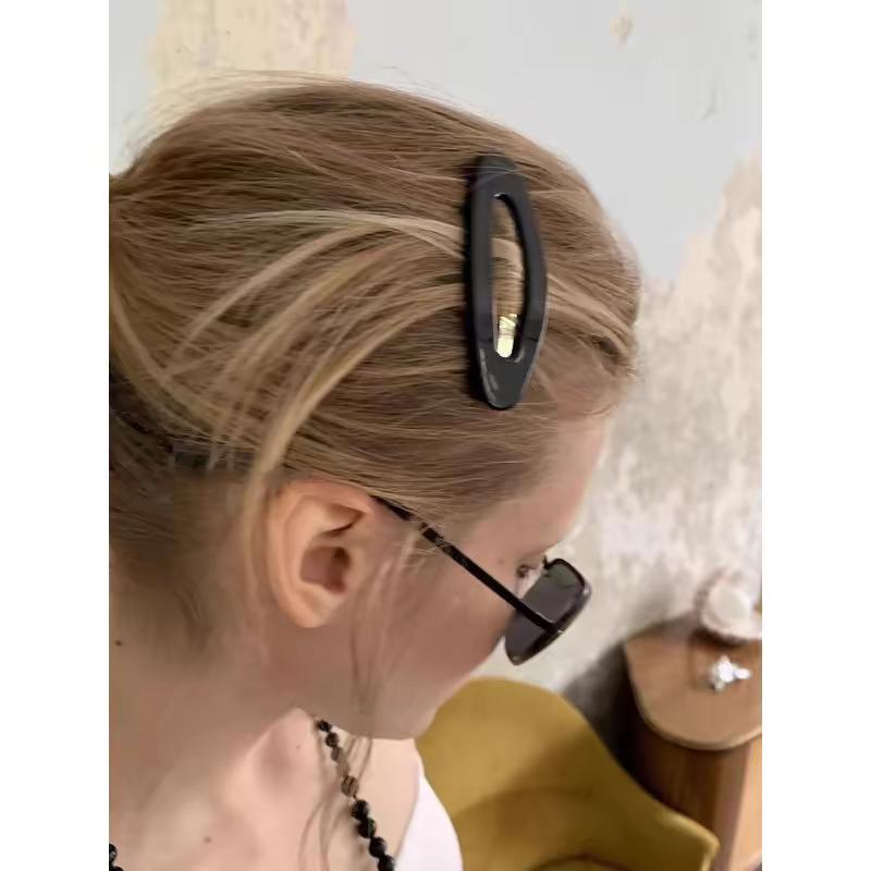 3pc European and American Solid BB Hairpin Hair Side Clips Simple Easy Matching Korean Hair Accessories Headwear for Girls Women