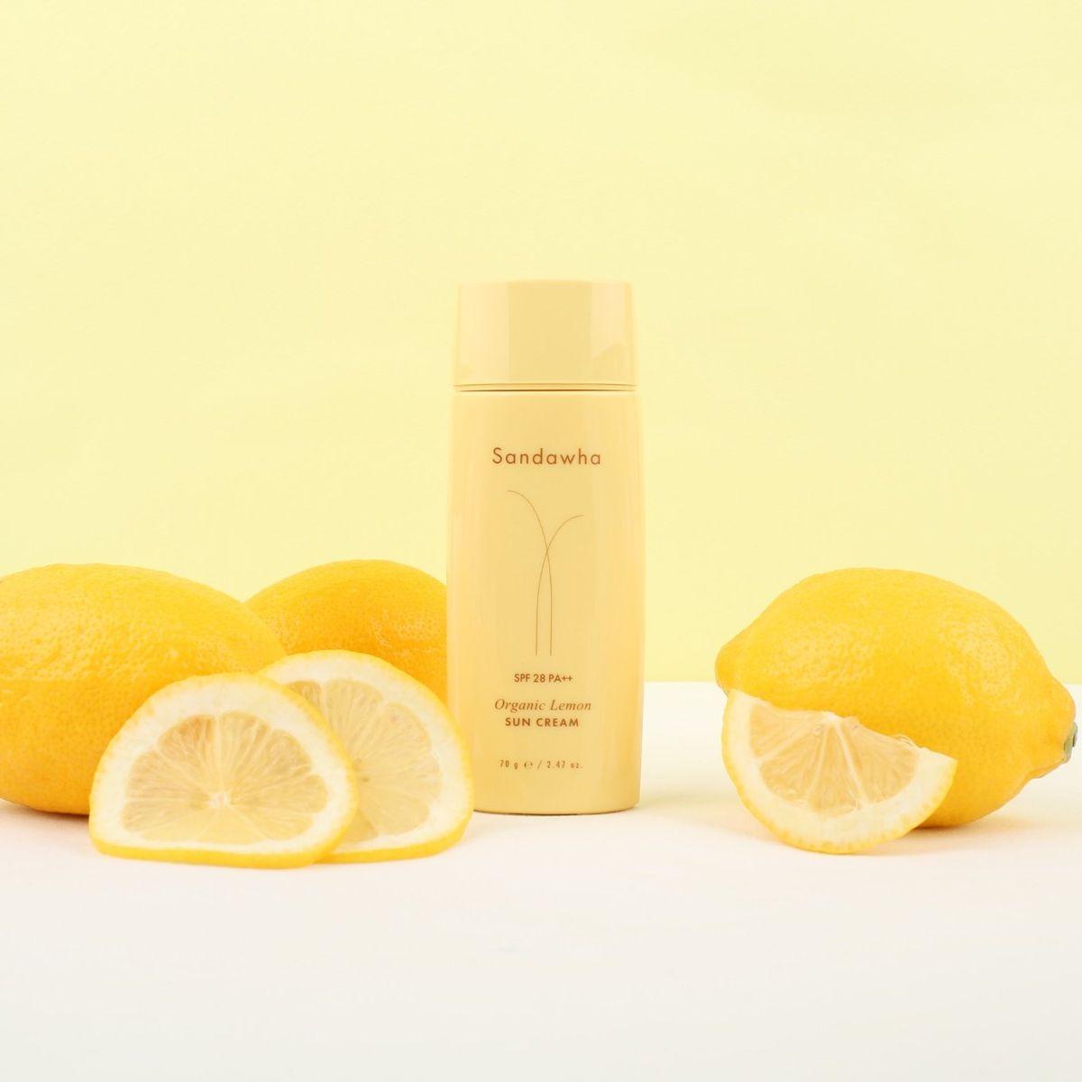 Organic Lemon Sunscreen 70g