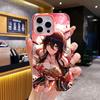 HSR Fugue Jelly Double layer Pink Mobile Phone Case for iPhone 17 16 15 14 13 12 11 Air Pro Max Plus Protective