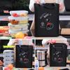 Bento Thick Foil Insulated Aluminum Lunch Bag Large And Portable