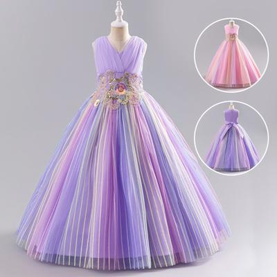 Girls Princess Gown Performance