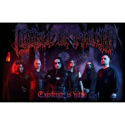 Cradle Of Filth Existence Is Futile Textile Poster
