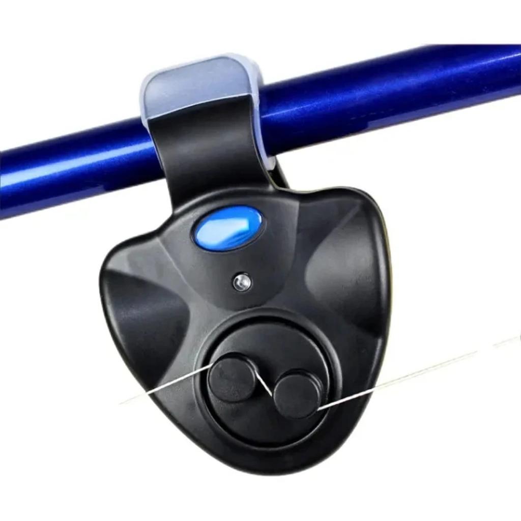 New Carp Fishing Clip Set Rod Electronic LED Light Indicator Fish Bite Sound Alarm Bell Sensor Fishing Accessories for Rods