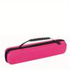 Durable EVA Travel Case for Hair Straightener & Curling Styler - Drop-Proof Protection, Compact Design with Interior Compartments for Cables