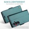 For Samsung Galaxy A37 5G Case CASEME 023 Series RFID Blocking Wallet Stand Glossy Litchi Texture Leather Phone Cover