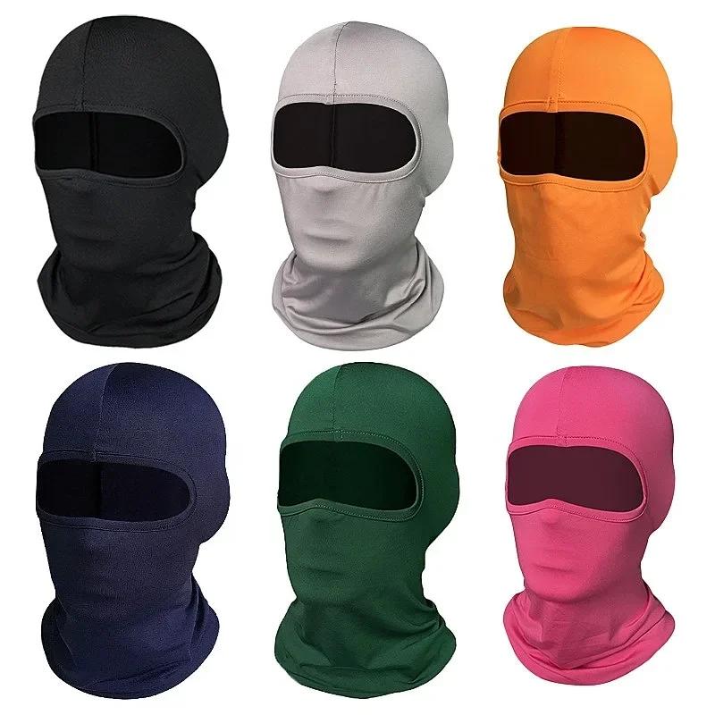 Motorcycle Balaclava Full Face Cover with Arm Sleeve Warmer Wind Shielding Breathable Motorbike Motocross Biker Cycle Riding Anti Practical Use