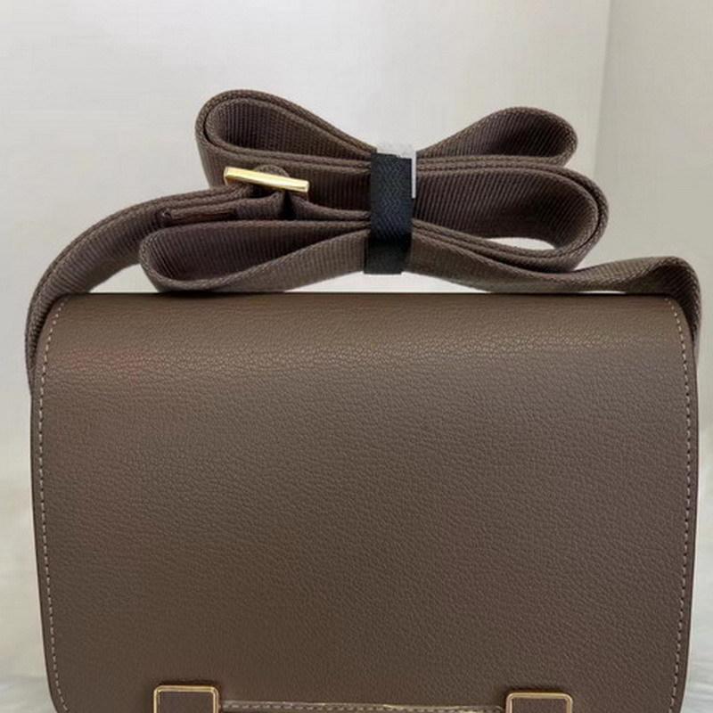 2026 New Leather Women's Bag Worker - Sheepskin Pattern Clogs Bag Women's Light Luxury Fashion High-end Shoulder Crossbody Women's Bag