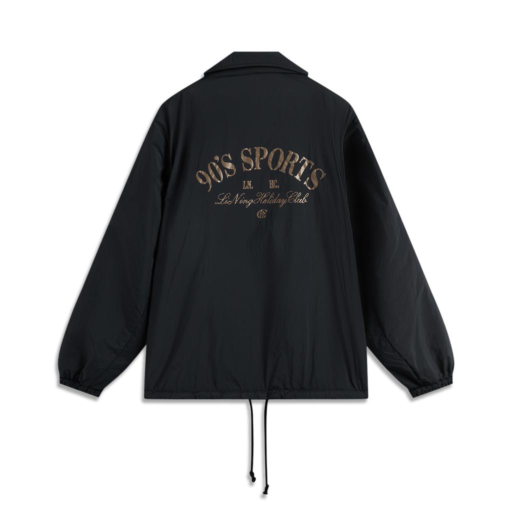 Li Ning Sports Lifestyle Series Water-Resistant American Vintage Versatile Casual Comfortable Breathable Loose Fleece Warm Jacket Men Jacket AJDV335-1