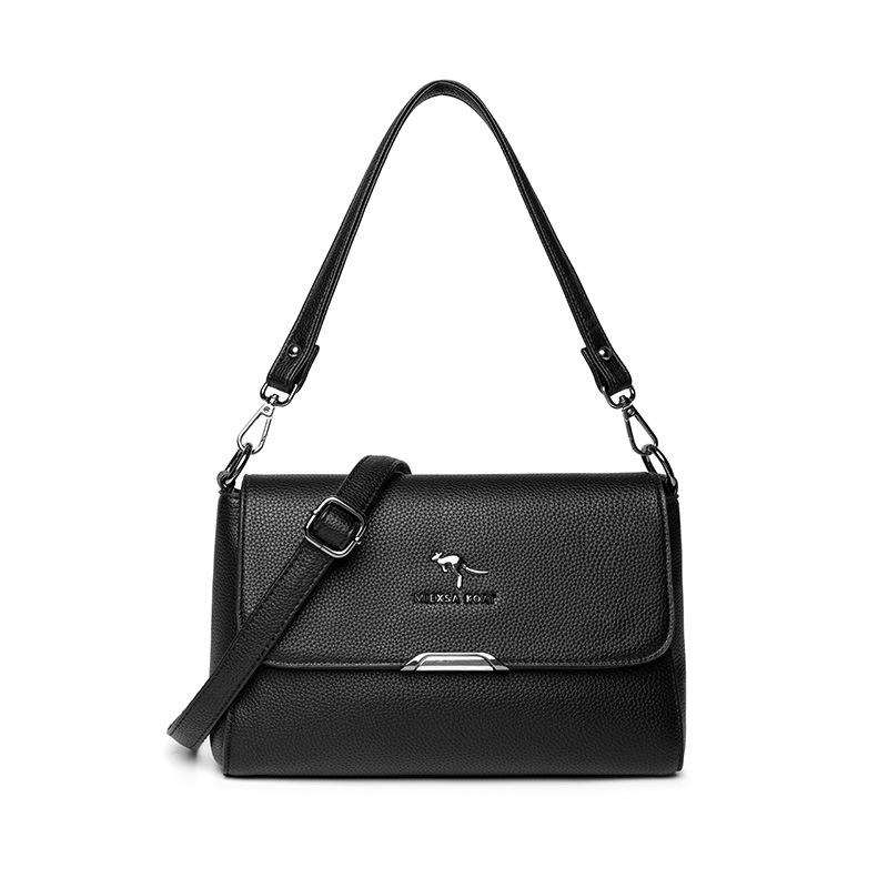 Spring and Summer Versatile Simple and Elegant One Shoulder Crossbody Small Square Bag  Mother Bag Commuting Women's Bag Handbag Trendy