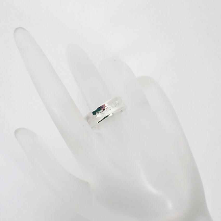 [Used] TIFFANY 925 1837 Ring/Size 14/j47-2