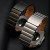 Rubber Luxury Bracelet for Apple Watch Series 11 10 46mm Ultra 3 49mm Titanium Magnetic Strap for Iwatch 9 8 5 SE 45mm 44mm Band
