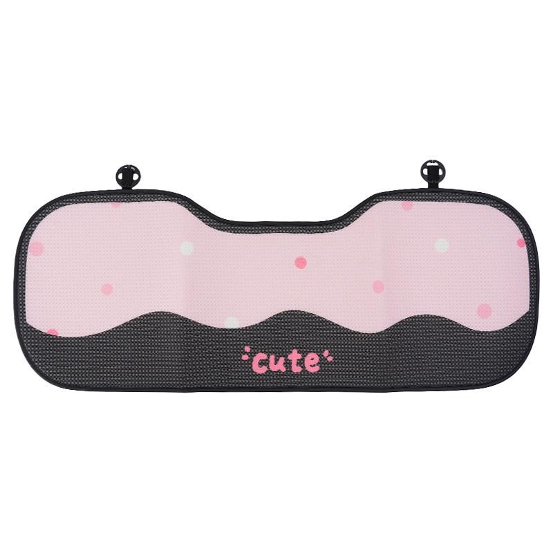 Cat Cute Bow Cartoon Animal Car Seat Cover Car Interior Cushion Decoration Set