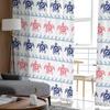 Turtle Totem Texture In Summer Voile Sheer Curtains Living Room Window Chiffon Tulle Curtain Kitchen Bedroom Drapes Home Decor
