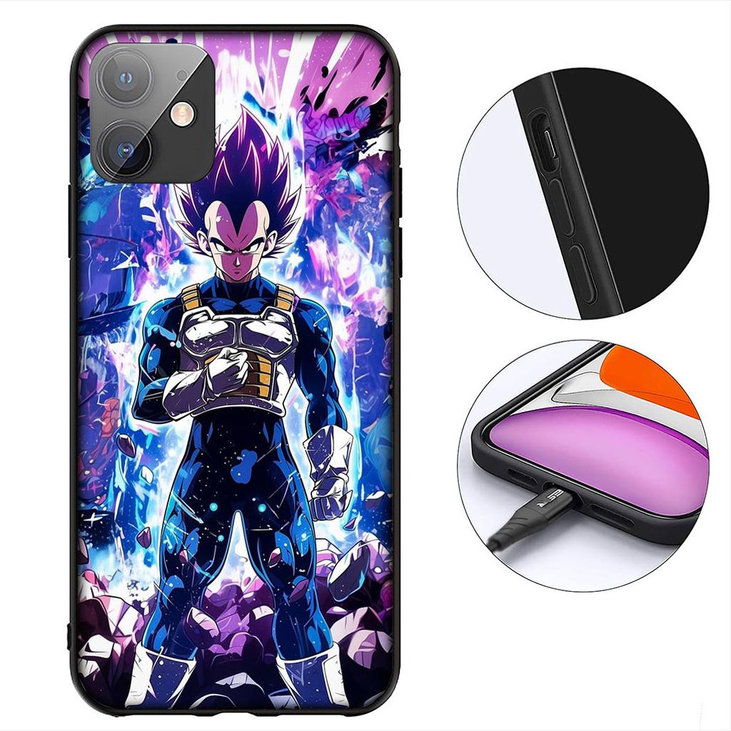 Vegeta Dragons Gokus Balls DragonBalls Super Phone Cover for Apple iPhone 16 17 Air 14 15 Pro Max Plus 16+ 16E 14+ ProMax Case