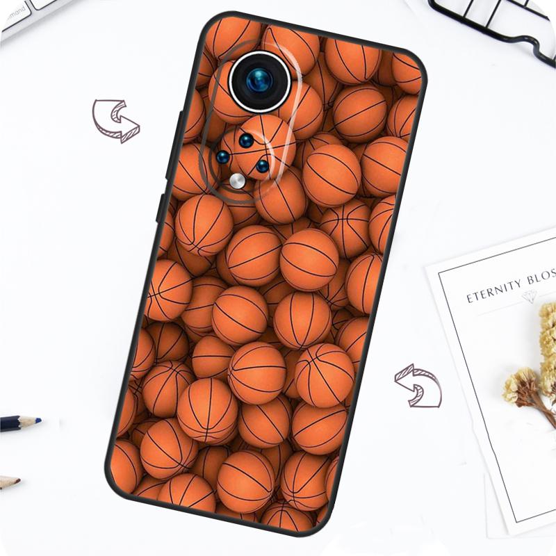 Basketball Ball Case For Honor Magic 7 Pro 5 6 Lite Honor 200 Pro 50 70 90 X8b X9a X8a X8 X9 X9c X9b Cover