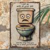 Funny Bathroom Wall Art Endure Your Everything 12x8 Inch Retro Metal Sign for Home Bar Cafe Garage Decor