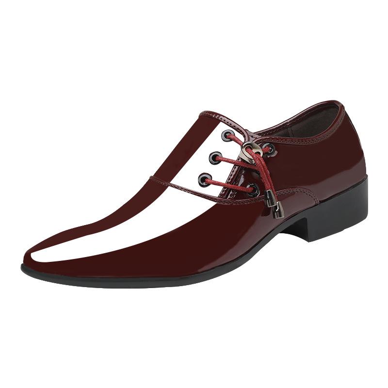 2025 new large size men's shoes large size Korean version formal leather shoes men's casual leather shoes men's