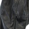 Green Label Relaxing Leather Double Riders Jacket 40 Black Women Used