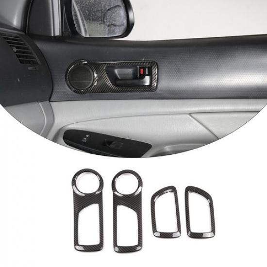 ABS Carbon Fiber Trim Cover Interior Accessories For Toyota Tacoma 2011-2015