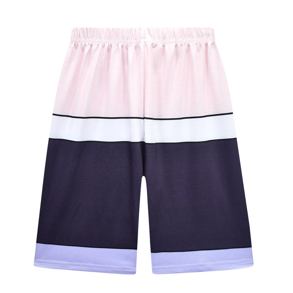 19778 Kids Girls Lily Lovebraids Printed Short Sleeves Round Neck T-Shirt Top Shorts Sets