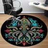 1pc Octopus Mandala Office Round Area Rug, Under Office Chairs Bedroom Living Room Home Decor, Room Deco, Available in Various Sizes