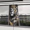 V 66937 Lion Car Decorative Decals - Cross-Border Version