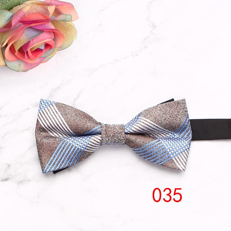 

Rael Мужской галстук-бабочка Британский полосатый деловой галстук-бабочка Свадебный жених Свадебная рубашка Костюм Галстук-бабочка