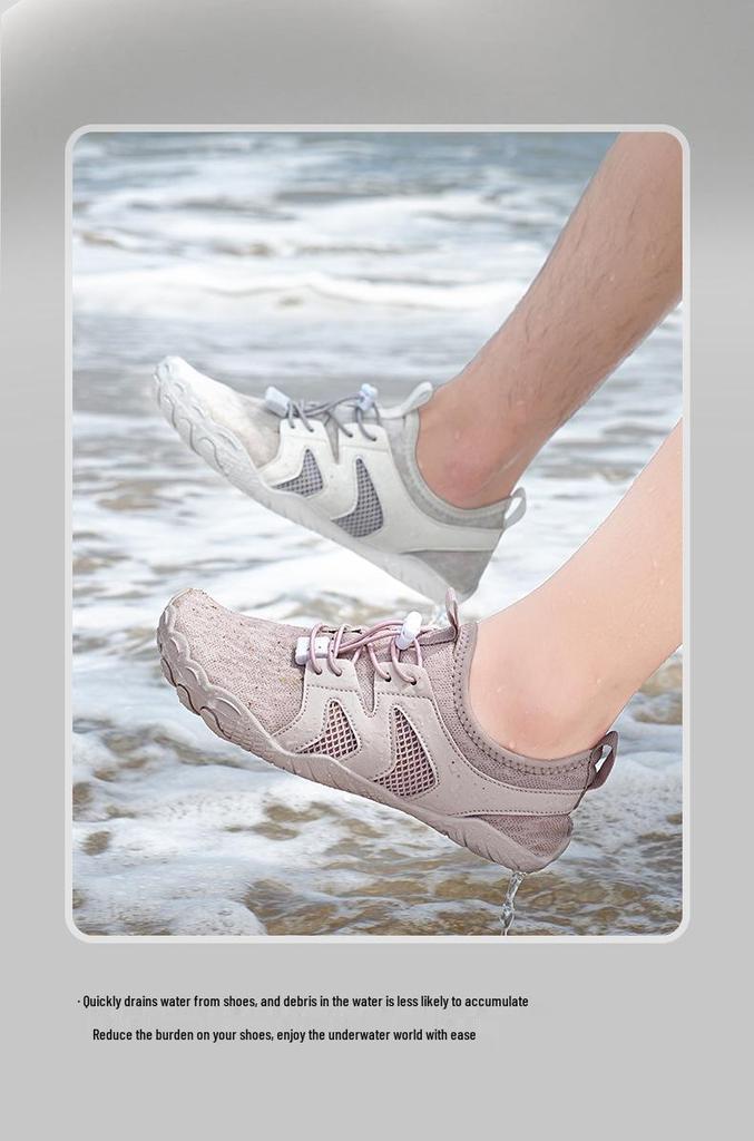 Lightweight Non-slip Silent Shock Absorption Indoor Yoga & Jogging Five-Finger Shoes