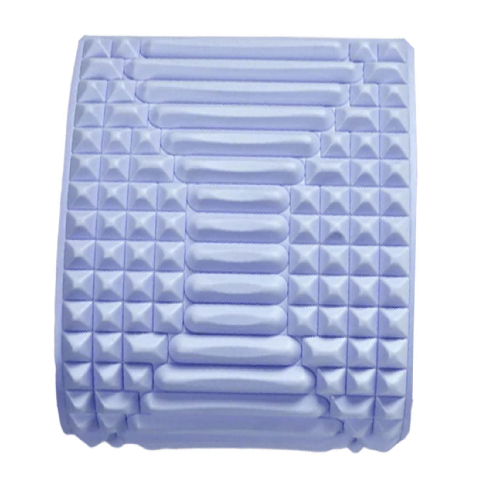 Back Stretcher Back Cracker Back Cracking Device Spine Deck Back Board Lumbar Stretcher for Lower Back Pain Relief синий