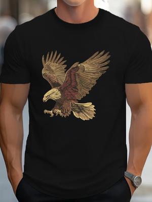 Majestic Eagle Art Graphic T-shirt