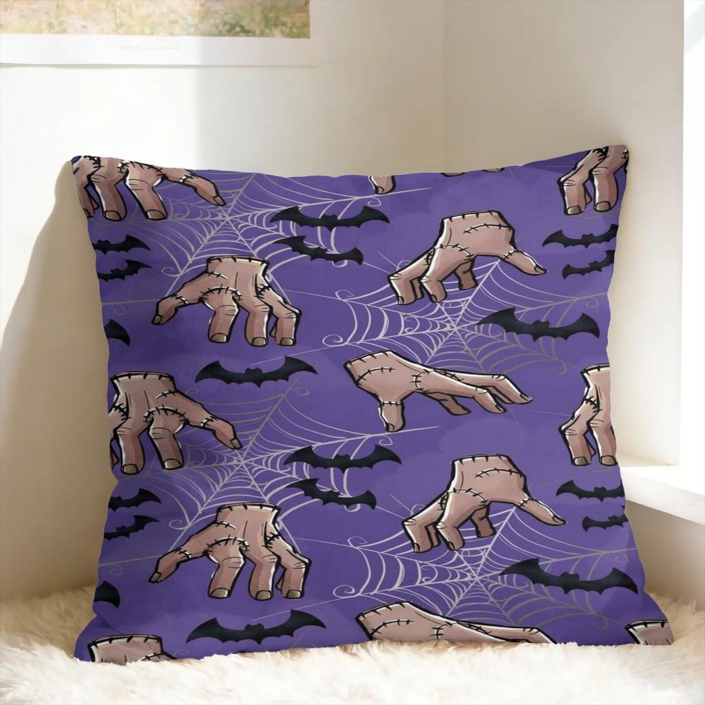 Pastel Goth Halloween Pillowcases Retro Trendy Pillow Case For Living Room Chair Square Pillow Cover