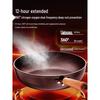 ASD 28cm Titanium Iron Deep Frying Wok