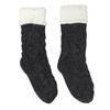 Chenille Socks, Warm, Black