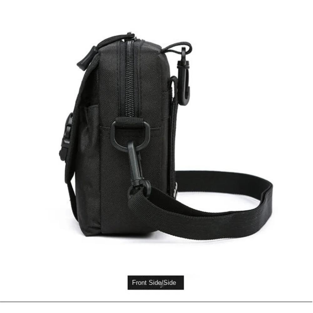 Waterproof Tactical Molle Waist Pack Hiking Travel Sling Backpack Shoulder Hunting Bag