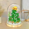 Non-Toxic Moc Creative Wisehawk Mini Flower Pot Plant Building Block Funny Tulip Decoration Bricks Diy Christmas Children Kids Toys Gifts