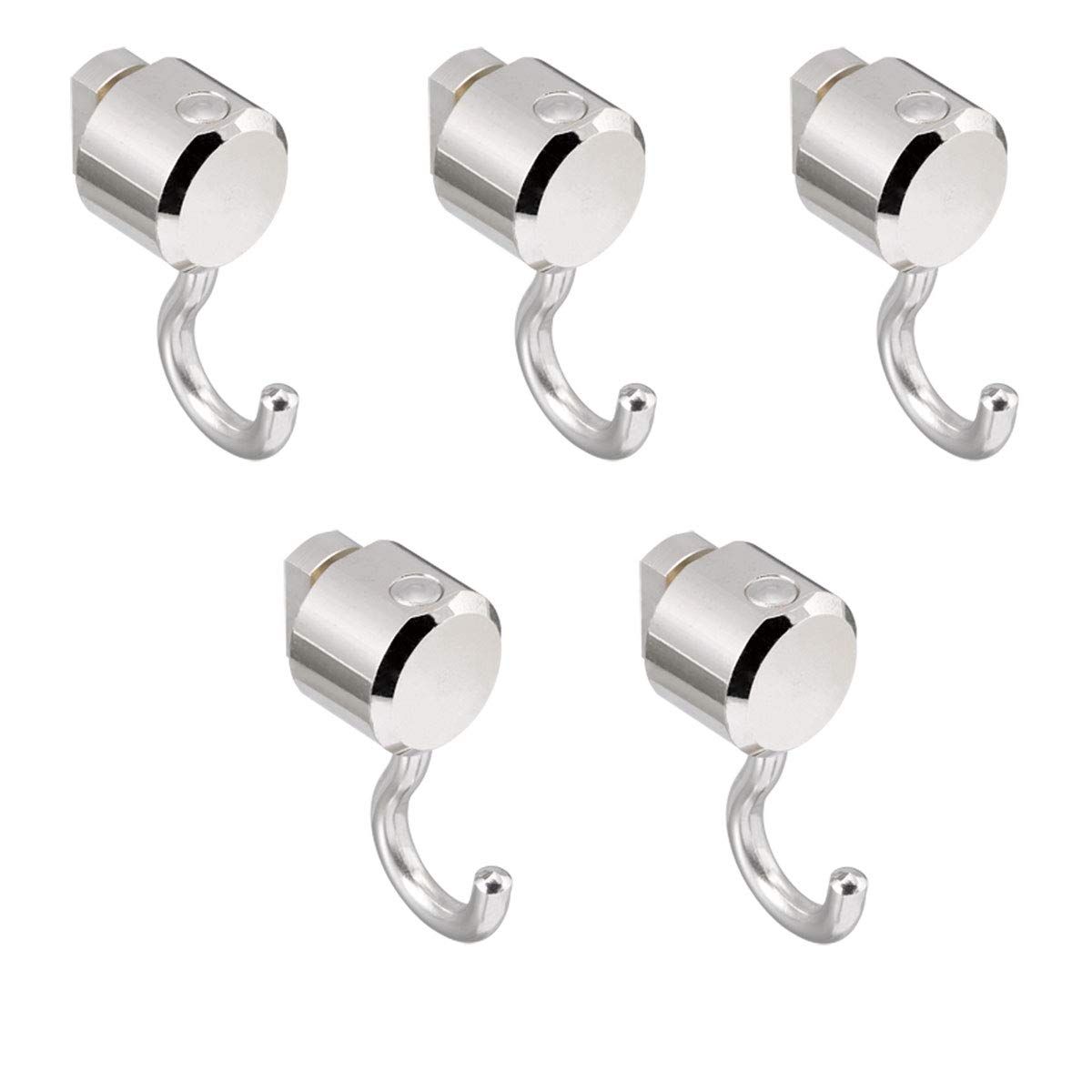 

TOSO Picture Rail T-Hooks 30B, Hook B (Front Mount), Rear-Mount Type, Natural (Silver), Pack of 5