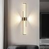 60/80/100/120cm Linear Aluminum Wall Lamp Living Room Bedroom Aisle Light Minimalist LED Wall Lights