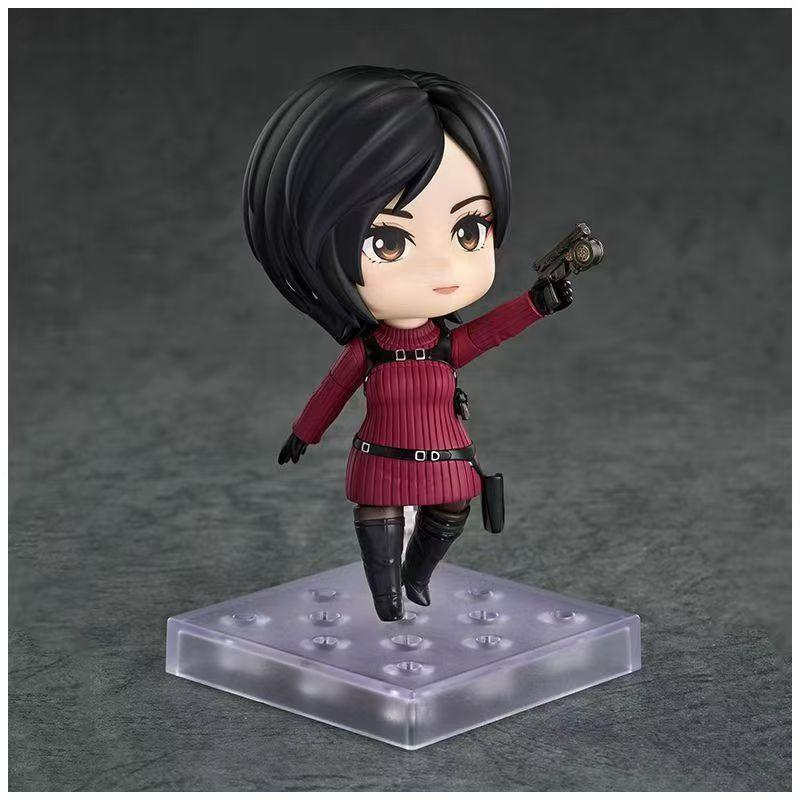 New Arrival Nendoroid 2761 Ada Wong Multiple Interchangeable Faces Desktop Decoration Articulated Action Figure Model Toy