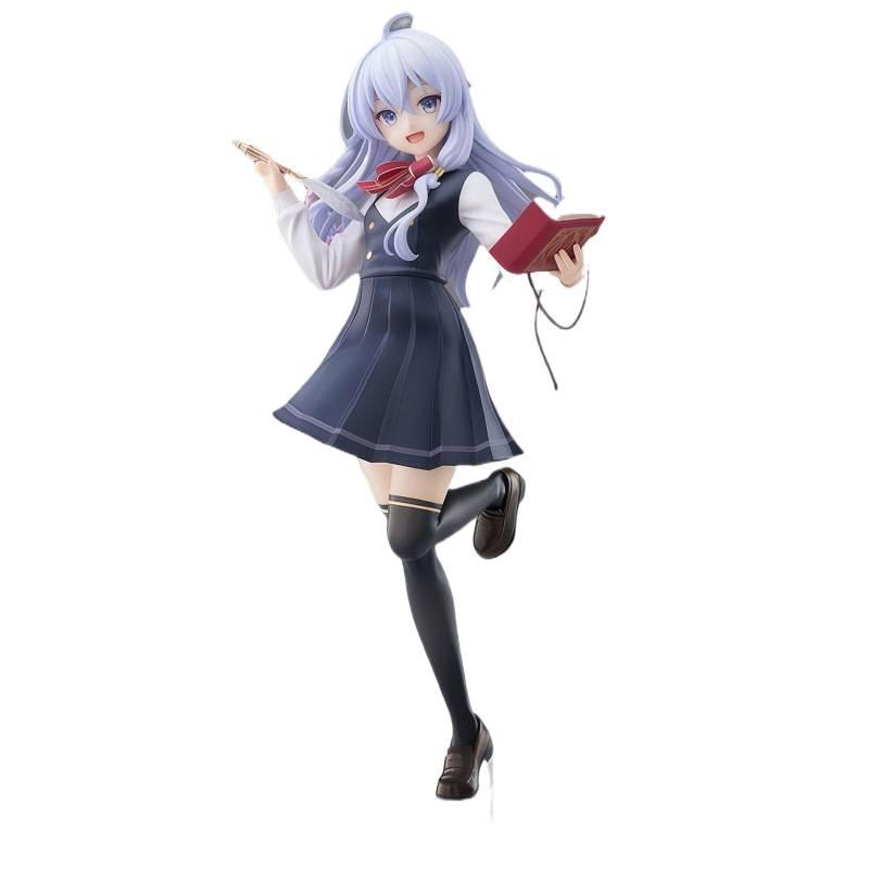 Mundur szkolny Irena postać animacja czarownica podróż otaczające posągi piękna dziewczyna eksplozja pulpit podwozie samochodu ozdoba