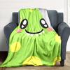 1pc Cute Monster Blanket, Lightweight Flannel Throw Blanket for Sofa, Bed, Travel, Camping, Living Room, Office, Couch, Chair, and Bed