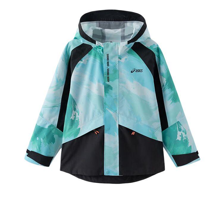 ASICS Jackets & Coats Japanese Trendy Green Multicolor Teenagers 333241053050-403 110