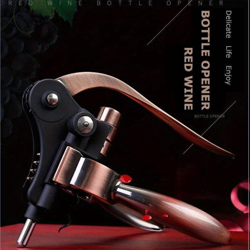Szwatch Wine Opener Zinc Alloy Creative Wine Bottle Opener Rabbit-Shaped Corkscrew Wine Bottle Openers For Home Friend Gift