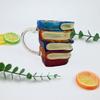 Painted Book Mug Novelty 3D Painted Books Painted Book Mug, Painted Book Cup, Mug, Coffee Cup